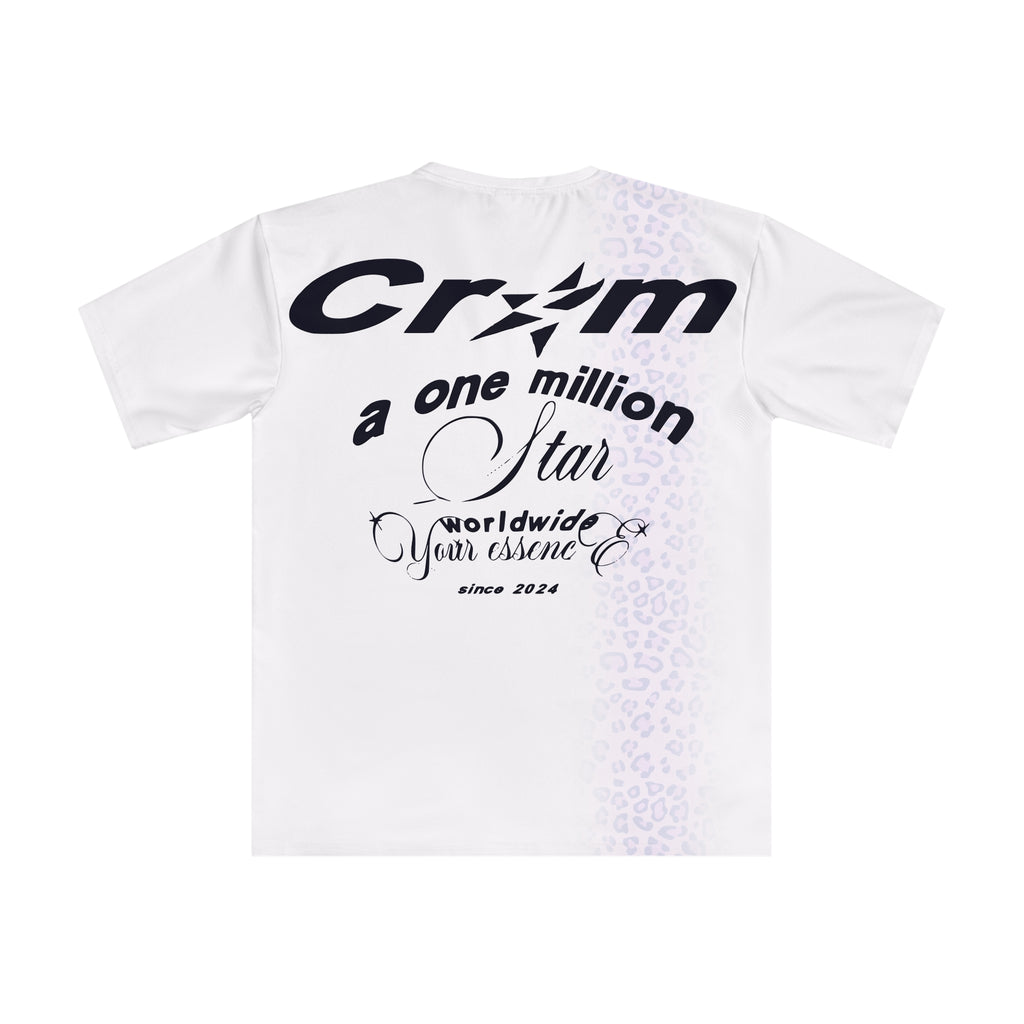 Midnight Cheetah Stripe Tee